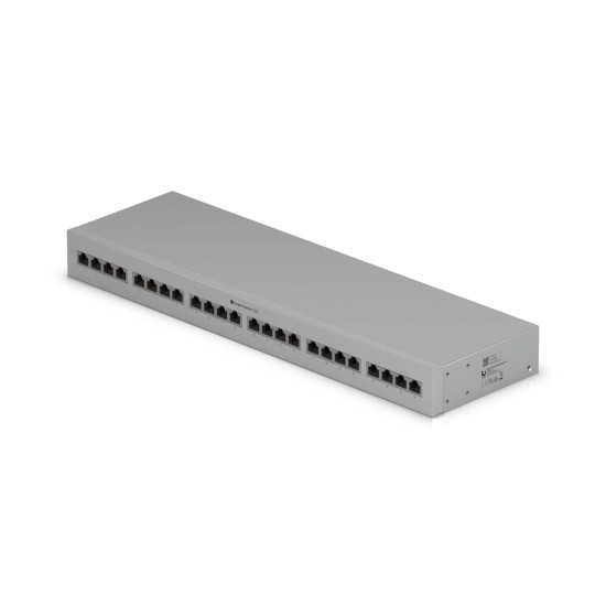Protecție la supratensiune Ethernet 24 Porturi 10 GbE PoE+++ UniFi Ubiquiti Rack, UACC-ETH-SP-Panel-24